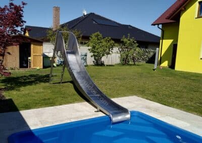 Water slide Banan, PH 1,5 m, Nymburk, CZ