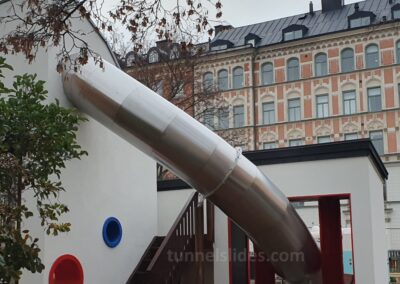 Tunnel slide, Drottninngatan, Stockholm, Sweden