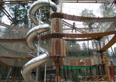 Spiral slide, PH 9,5 m, turn 882°