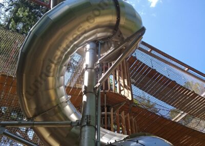 Spiral slide, PH 9,5 m, turn 882°