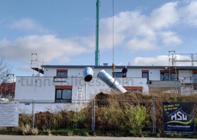 Evacuation slide, Sant Leon-Rot, Germany