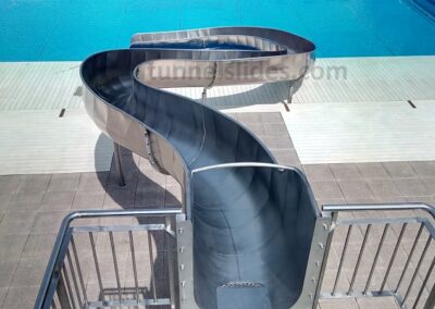 Water slide, PH 3,75 m, L 22 m L, Vrdy, CZL 22 m L