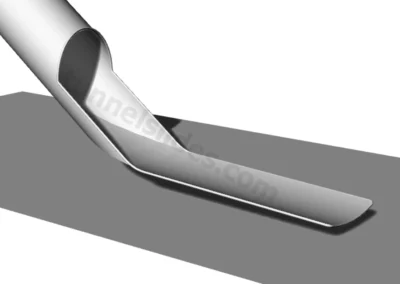 Typ B, platt "spade"