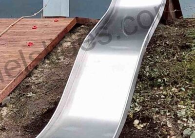 Stainless steel slide SCANDI, PH 2 m / 6,56 ft