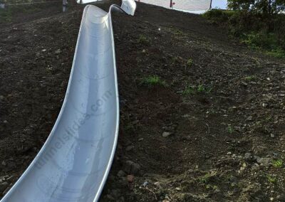 Wavy curved long slide.