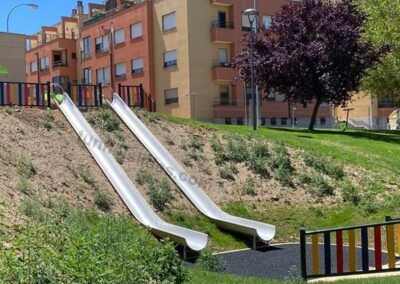 Embankmend slide for playgrounds PH 3,5 m