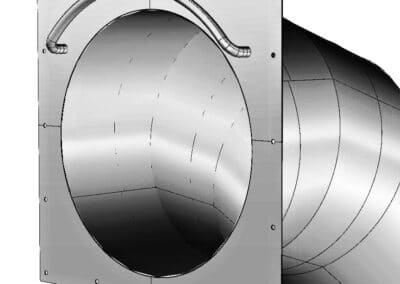 Type B (welded plate with a handle)